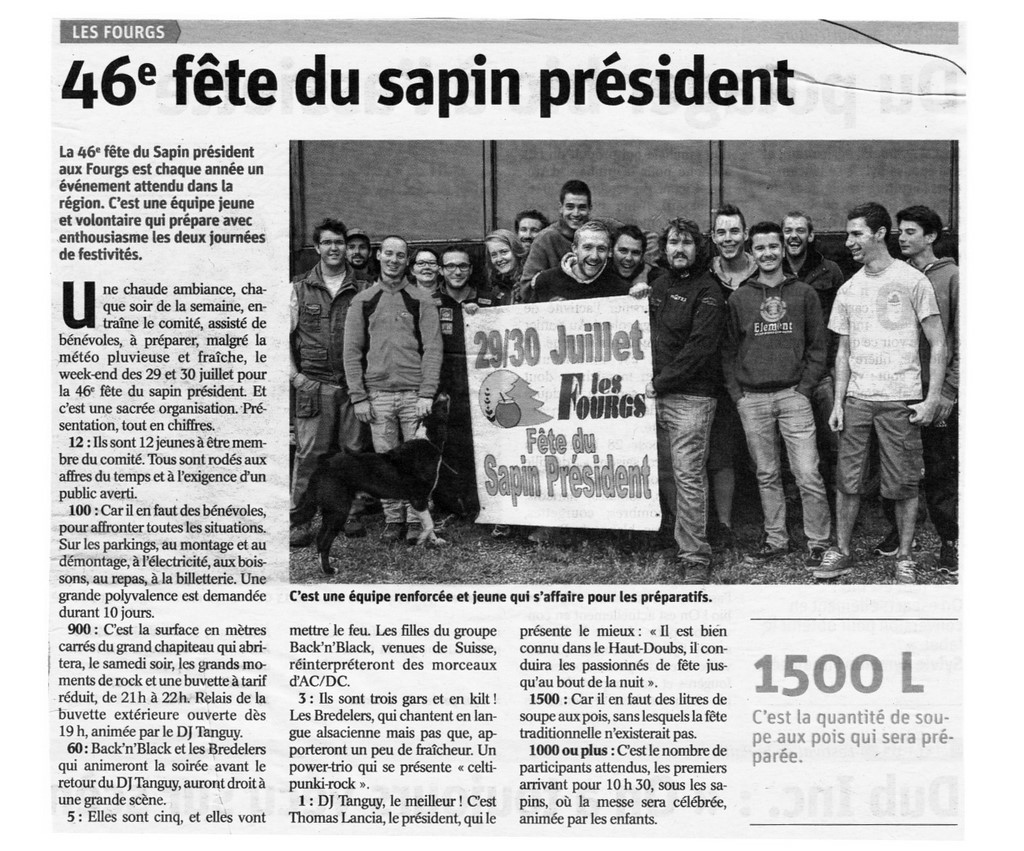 Article de presse arti-show artifice artificier mariage