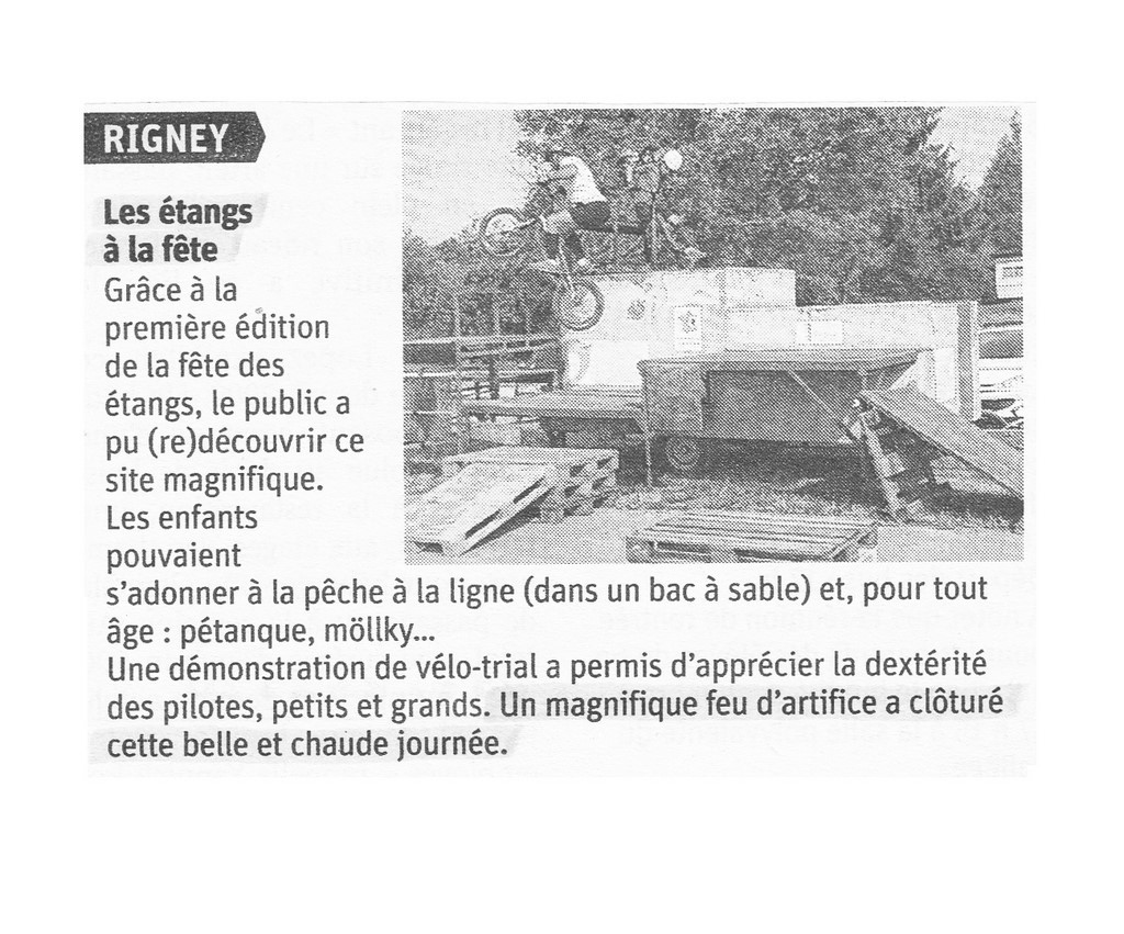 Article de presse arti-show artifice artificier mariage