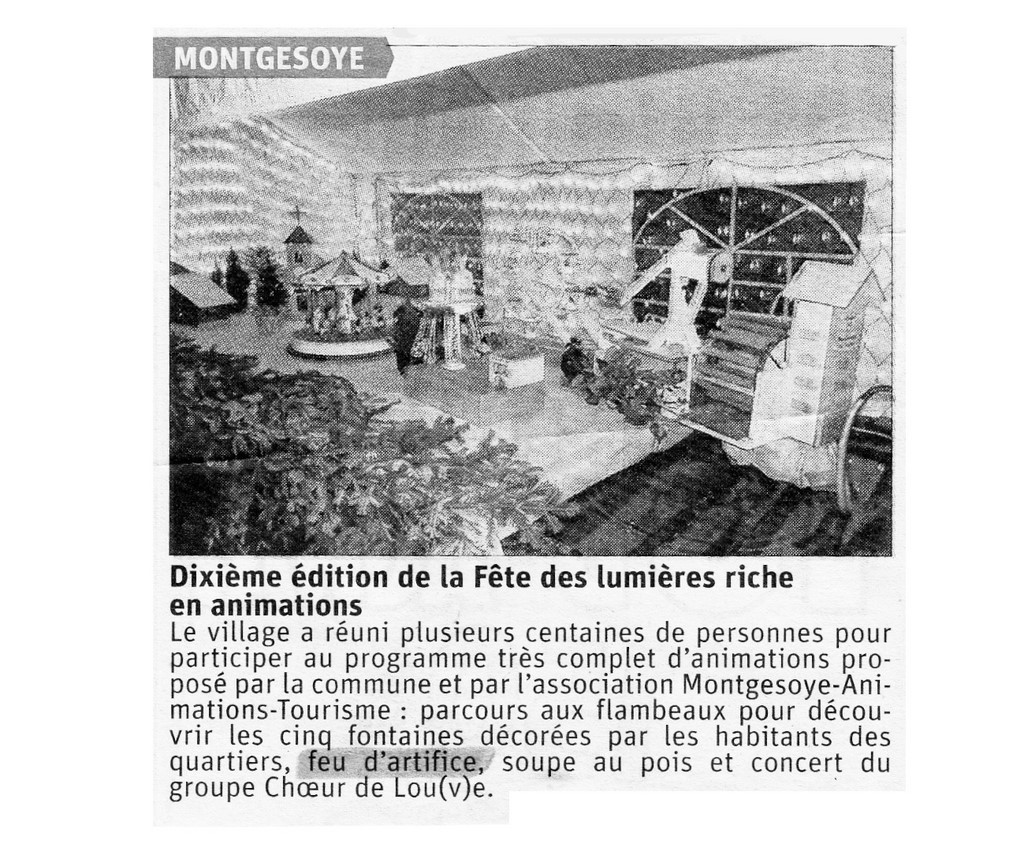 Article de presse arti-show artifice artificier mariage