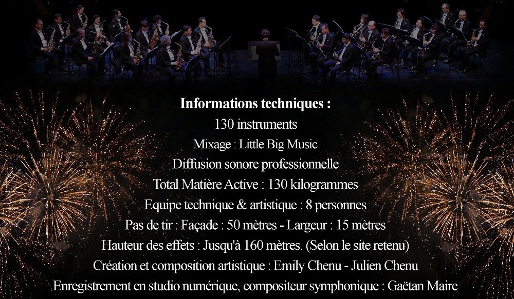 Evasion Spectacle Pyro-Symphonique merci