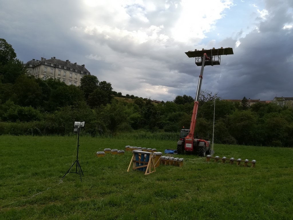 Arti-Show artificier feu d artifice installation champ de tir