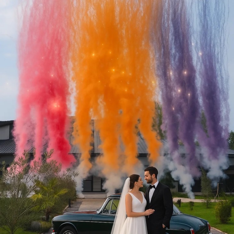 FEUX D'ARTIFICE DE JOUR