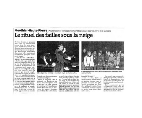 Article de presse arti-show artifice artificier mariage