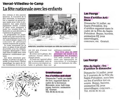 presse artificier arti show
