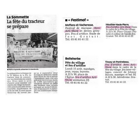 presse arti show