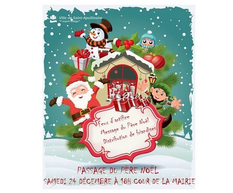 Feu artifice noel neige Arti show