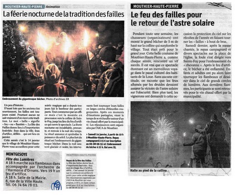 Arti-Show fete des lumiere feres des failles mouthier haute pierre