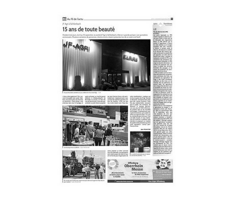 Article de presse arti-show artifice artificier mariage