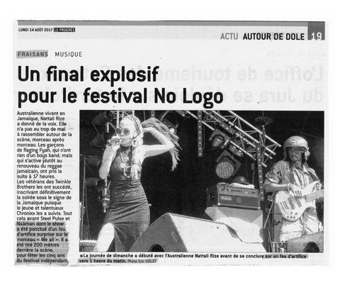 Article de presse arti-show artifice artificier mariage