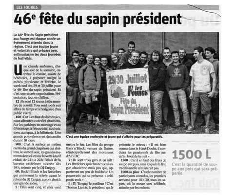 Article de presse arti-show artifice artificier mariage