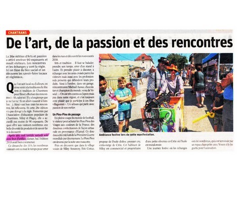 Article de presse arti-show artifice artificier mariage