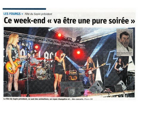 Article de presse arti-show artifice artificier mariage