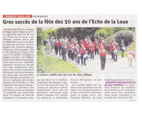 Article de presse arti-show artifice artificier mariage