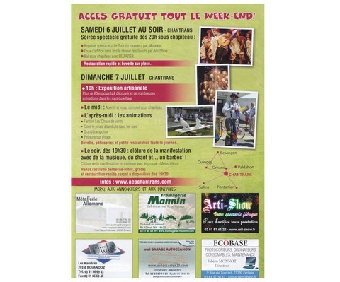 Article de presse arti-show artifice artificier mariage