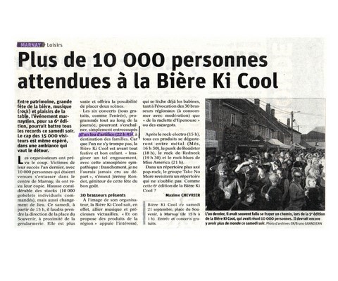 Article de presse arti-show artifice artificier mariage
