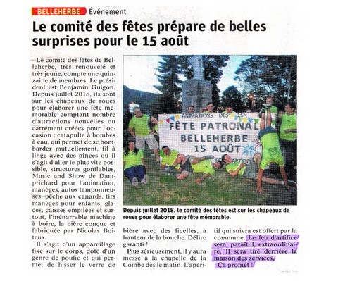 Article de presse arti-show artifice artificier mariage