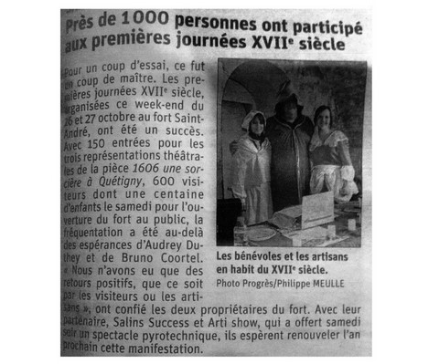 Article de presse arti-show artifice artificier mariage