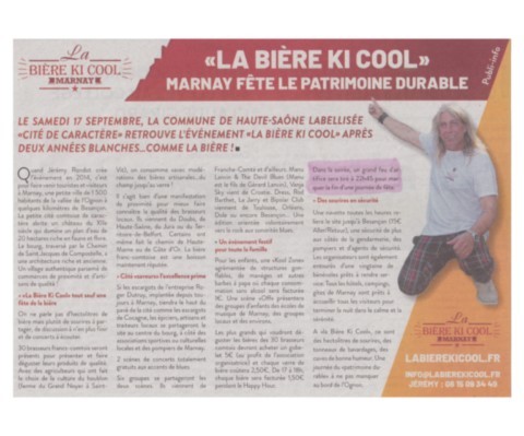 ARTI SHOW LA BIERE KI COOL MARNAY