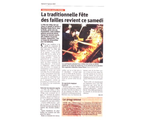 ARTI SHOW FETE DES FAILLES