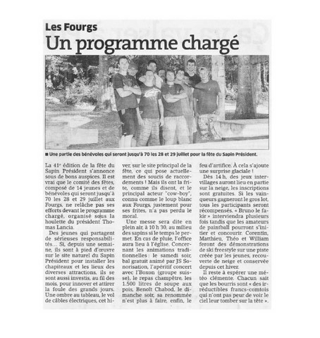 Article de presse arti-show artifice artificier mariage