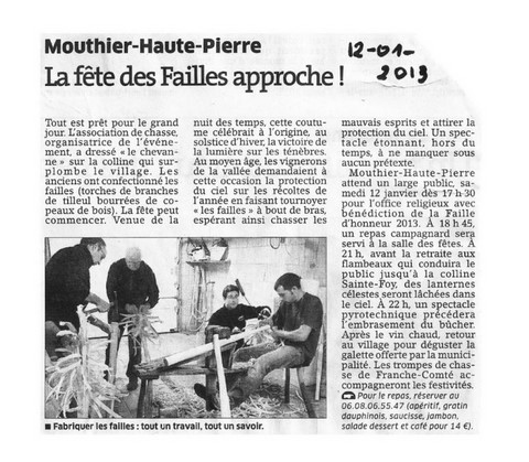 Article de presse arti-show artifice artificier mariage