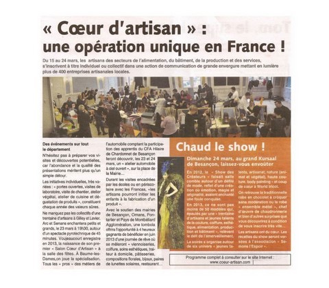 Article de presse arti-show artifice artificier mariage