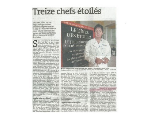 Article de presse arti-show artifice artificier mariage