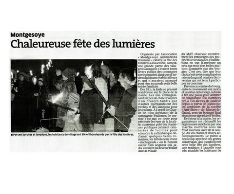 Article de presse arti-show artifice artificier mariage