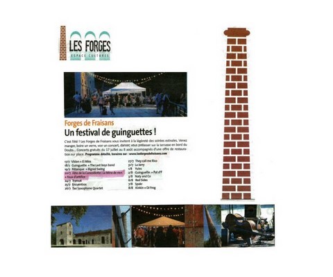 Article de presse arti-show artifice artificier mariage