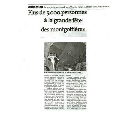 Article de presse arti-show artifice artificier mariage