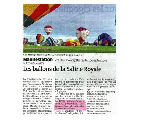 Article de presse arti-show artifice artificier mariage