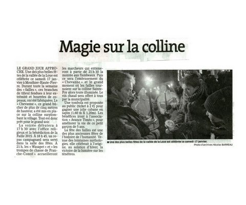 Article de presse arti-show artifice artificier mariage