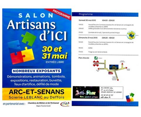 Article de presse arti-show artifice artificier mariage