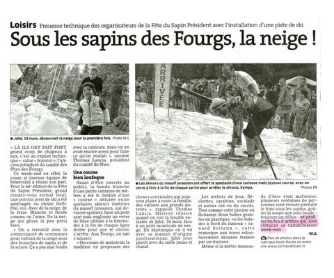 Article de presse arti-show artifice artificier mariage