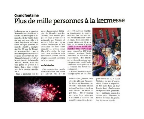 Article de presse arti-show artifice artificier mariage
