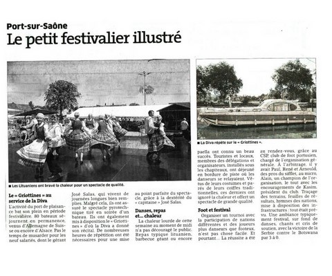 Article de presse arti-show artifice artificier mariage