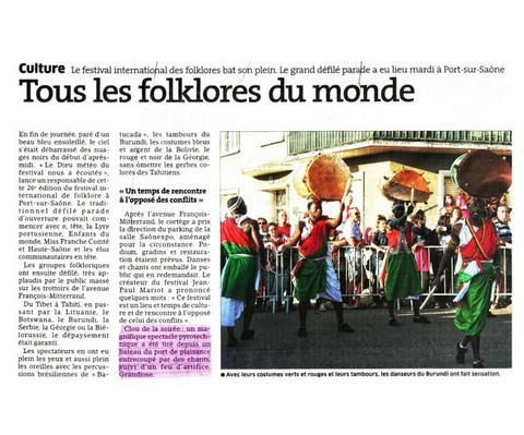 Article de presse arti-show artifice artificier mariage