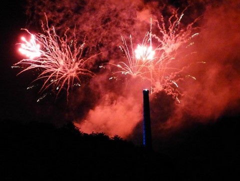 photo feu artifice arti-show artificier mariage franche-comte