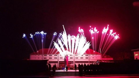 photo feu artifice arti-show artificier mariage franche-comte