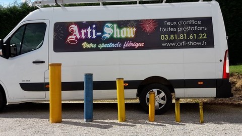 Arti-Show artificier feu d artifice installation champ de tir