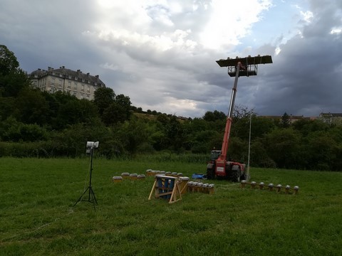 Arti-Show artificier feu d artifice installation champ de tir